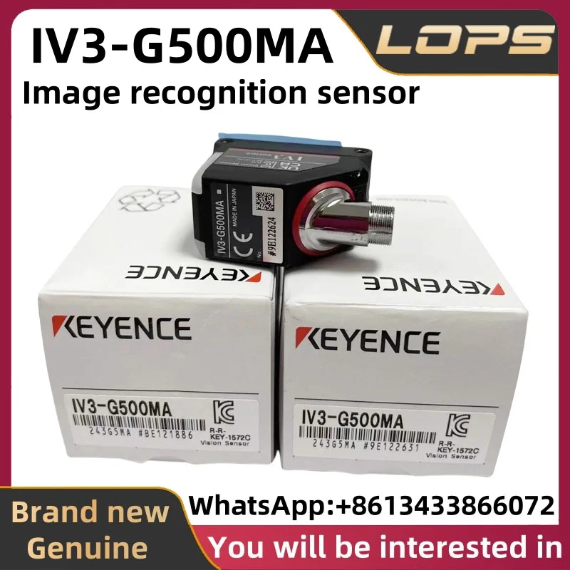 IV3-G500MA New Original KEYENCE Image recognition sensor, large quantity in stock, welcome to consult
IV3-G500MA New Original KEYENCE Image recognition sensor, large quantity in stock, welcome to consult