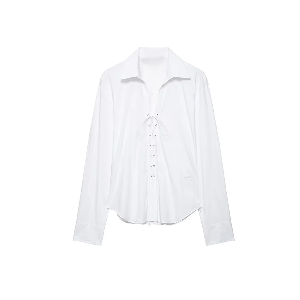 WOMAN 2026 Summer New Fashion Slim-fit shirt Retro Long Sleeve All-match Casual Female Shirts Blusas Chic Tops
WOMAN 2026 Summer New Fashion Slim-fit shirt Retro Long Sleeve All-match Casual Female Shirts Blusas Chic Tops