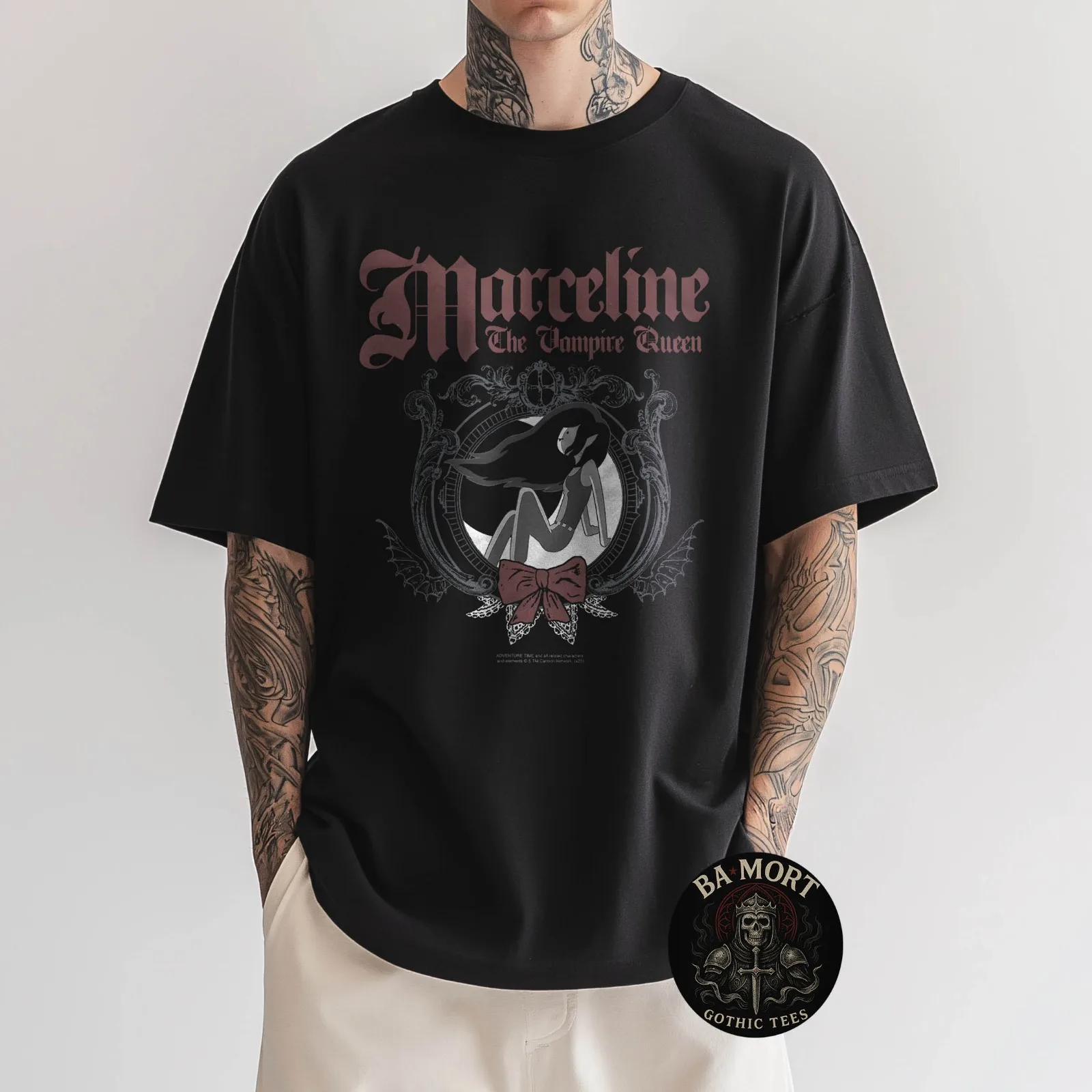 Gothic Style Marcelline Vampire Art T-Shirt for Fans
Gothic Style Marcelline Vampire Art T-Shirt for Fans
