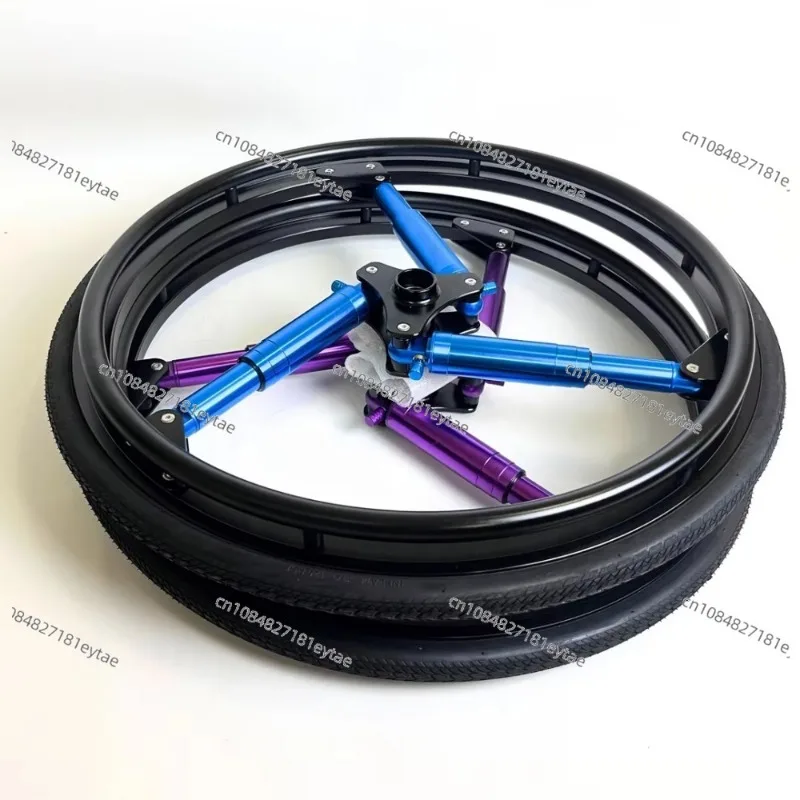 24-Inch Wheelchair Rear Wheels, Alloy Pneumatic Shock Absorber Wheels, Aluminum Wheelchair Accessories
24-Inch Wheelchair Rear Wheels, Alloy Pneumatic Shock Absorber Wheels, Aluminum Wheelchair Accessories