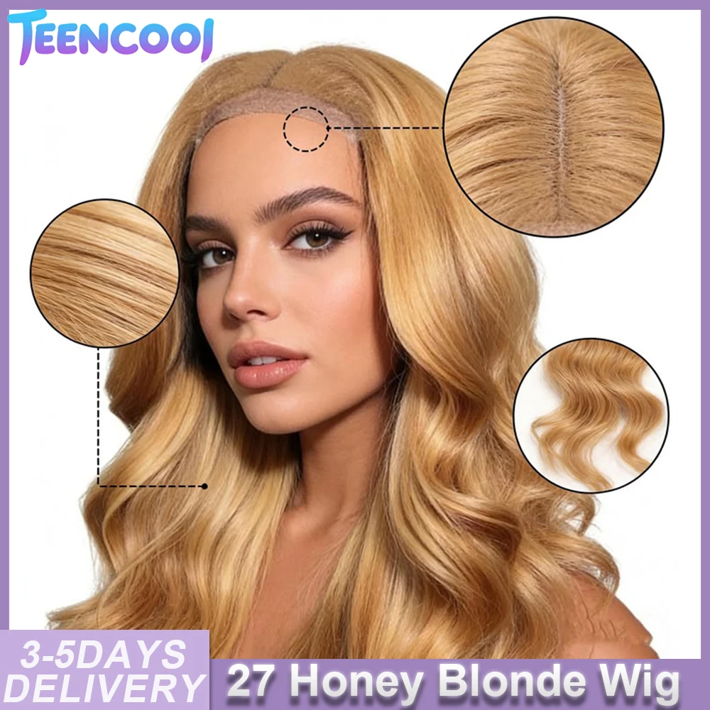 13x4 HD Lace Front Wigs 27# Body Wave Honey Blonde Color Human Hair 30 Inches Brazilian Pre Plucked Highlight Lace Frontal Wigs
13x4 HD Lace Front Wigs 27# Body Wave Honey Blonde Color Human Hair 30 Inches Brazilian Pre Plucked Highlight Lace Frontal Wigs