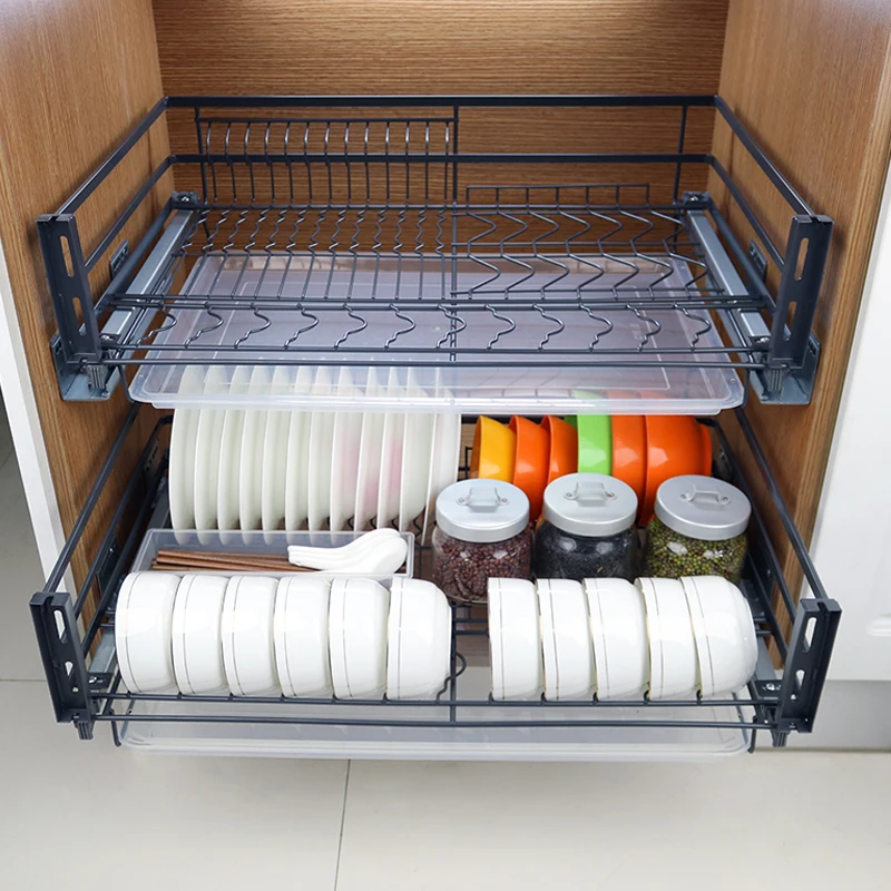 dishes basket drawer type double-layer flat steel three-sided nano black basket chopstick box
dishes basket drawer type double-layer flat steel three-sided nano black basket chopstick box
