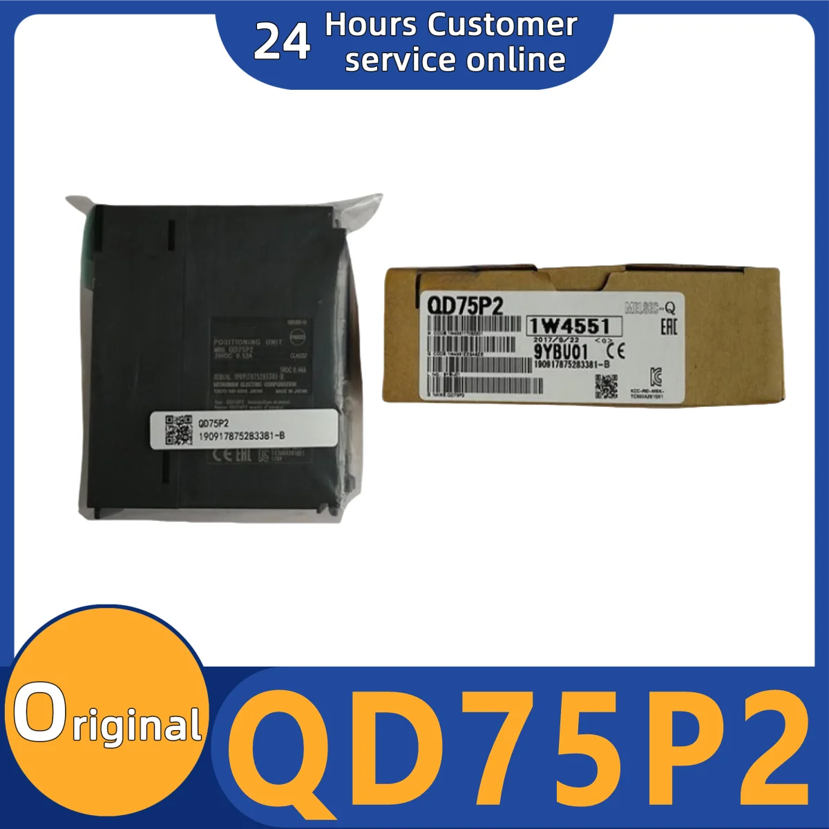 Brand new original positioning module QD75P2Q62PQD75D4QD75P4QD75D2 
Brand new original positioning module QD75P2Q62PQD75D4QD75P4QD75D2