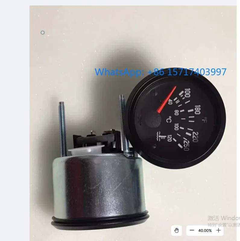 1PCS Original imported water temperature gauge 310040020C 24V dual scale instrument
1PCS Original imported water temperature gauge 310040020C 24V dual scale instrument