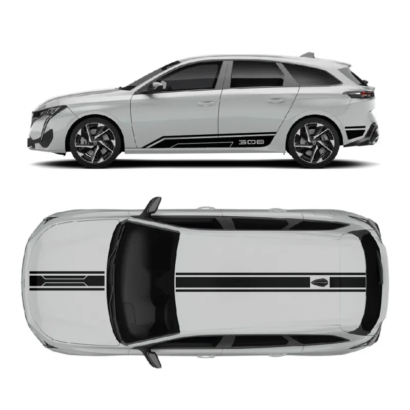 Car Vinyl stickers For Peugeot 308 body hood exterior decoration customization fashionable sports decals
Car Vinyl stickers For Peugeot 308 body hood exterior decoration customization fashionable sports decals