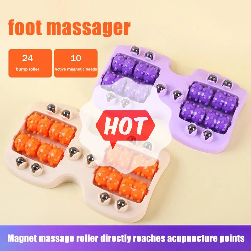 Рефлексологический массажный ролик с приподнятым дизайном кошачьей лапы, точный массажер для точечного массажа ног для ухода и релаксации
Рефлексологический массажный ролик с приподнятым дизайном кошачьей лапы, точный массажер для точечного массажа ног для ухода и релаксации