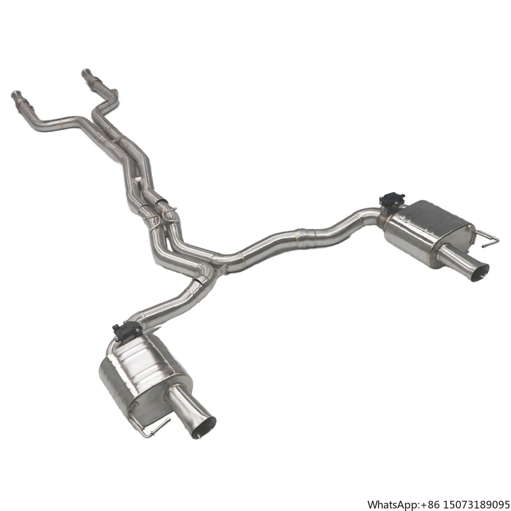 CSZ X3M F97 Valvetronic Catback Single Midpipe Exhaust System for S58 X3M F97/X4M F98 3.0T Valved Muffler Stainless Steel
CSZ X3M F97 Valvetronic Catback Single Midpipe Exhaust System for S58 X3M F97/X4M F98 3.0T Valved Muffler Stainless Steel