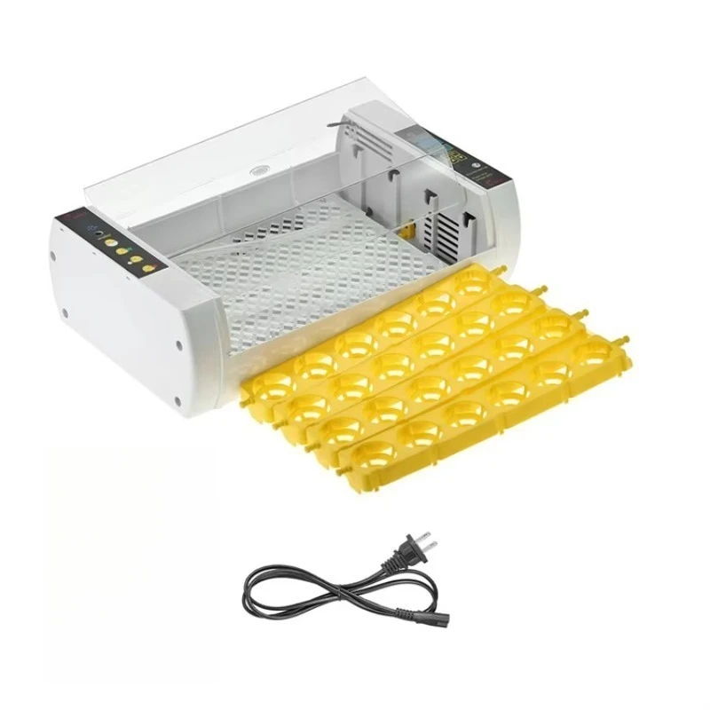 Automatic 24 Chicken Eggs Incubator Supplies Poultry Hatcher With Two Fans
Automatic 24 Chicken Eggs Incubator Supplies Poultry Hatcher With Two Fans