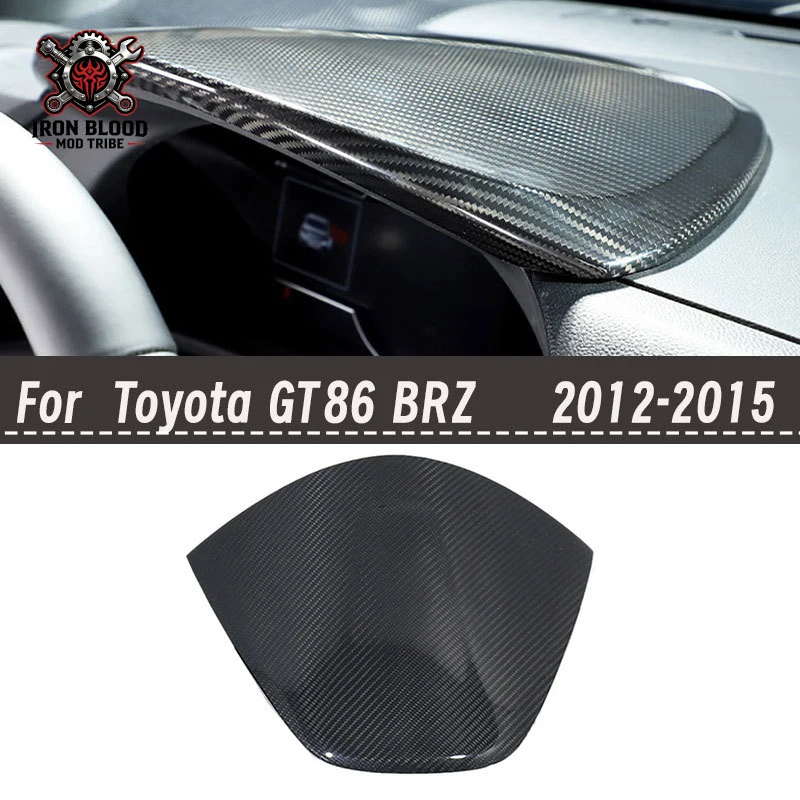 Suitable for Toyota 86 GT86 BRZ, genuine carbon fiber modified interior instrument panel cover adhesive patch 2012-2015
Suitable for Toyota 86 GT86 BRZ, genuine carbon fiber modified interior instrument panel cover adhesive patch 2012-2015