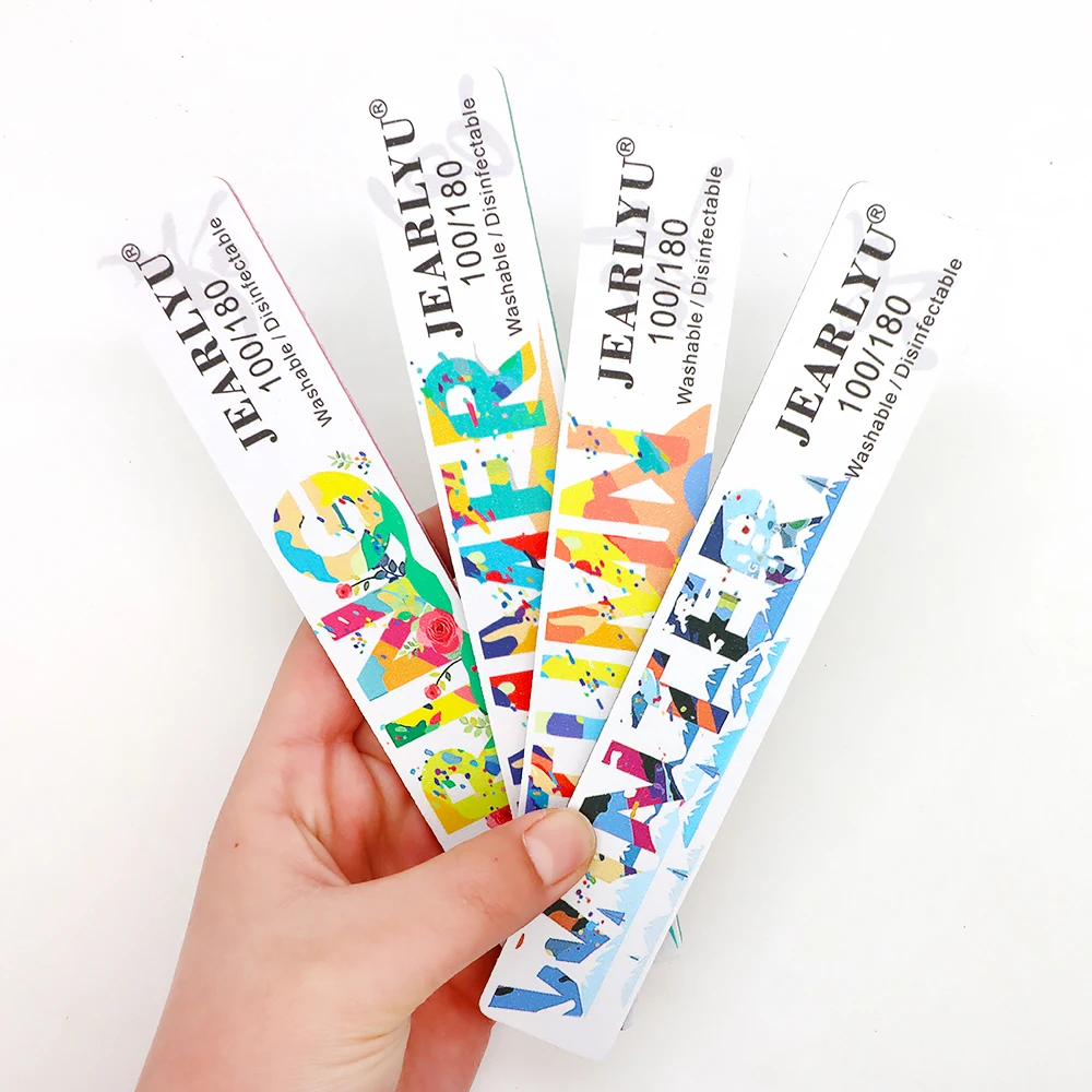 5Pcs Washable Square Nail File For Manicure 100/180 Grit Nail Supplies Printed Spring Summer Autumn Winter Pattern Nail Art File
5Pcs Washable Square Nail File For Manicure 100/180 Grit Nail Supplies Printed Spring Summer Autumn Winter Pattern Nail Art File