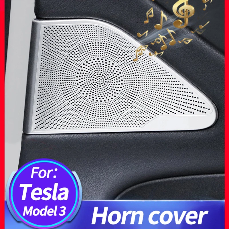 Car door A-pillar Horn cover speaker panel cover For Tesla Model 3 Auto speaker frame modification decoration accessories
Car door A-pillar Horn cover speaker panel cover For Tesla Model 3 Auto speaker frame modification decoration accessories