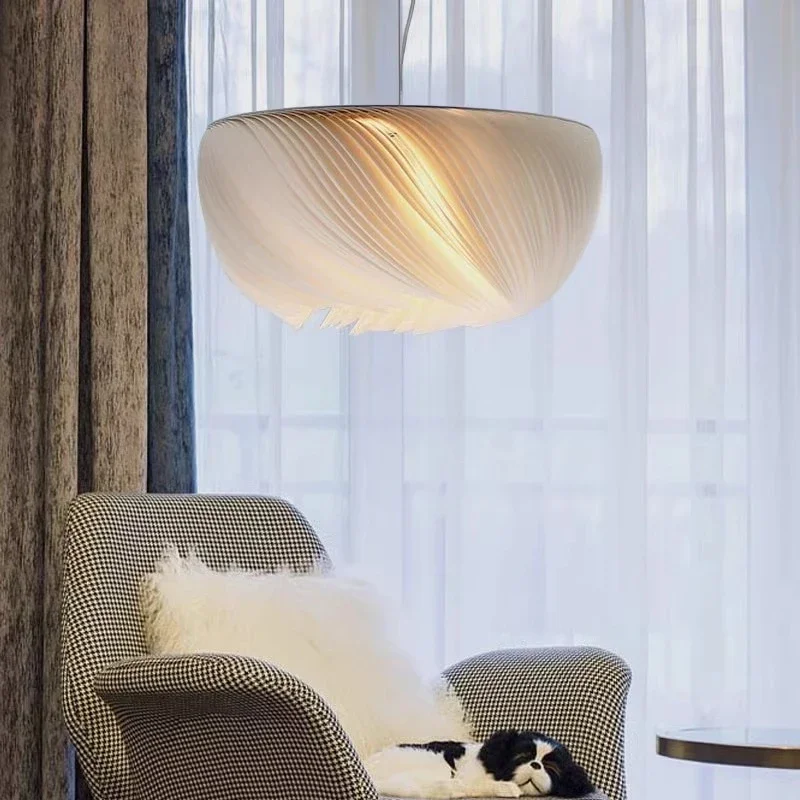 SANDYHA Nordic Pendant Lights Spiral Acrylic Design Chandelier for Living Room and Dining Table Modern Decorative Lighting
SANDYHA Nordic Pendant Lights Spiral Acrylic Design Chandelier for Living Room and Dining Table Modern Decorative Lighting