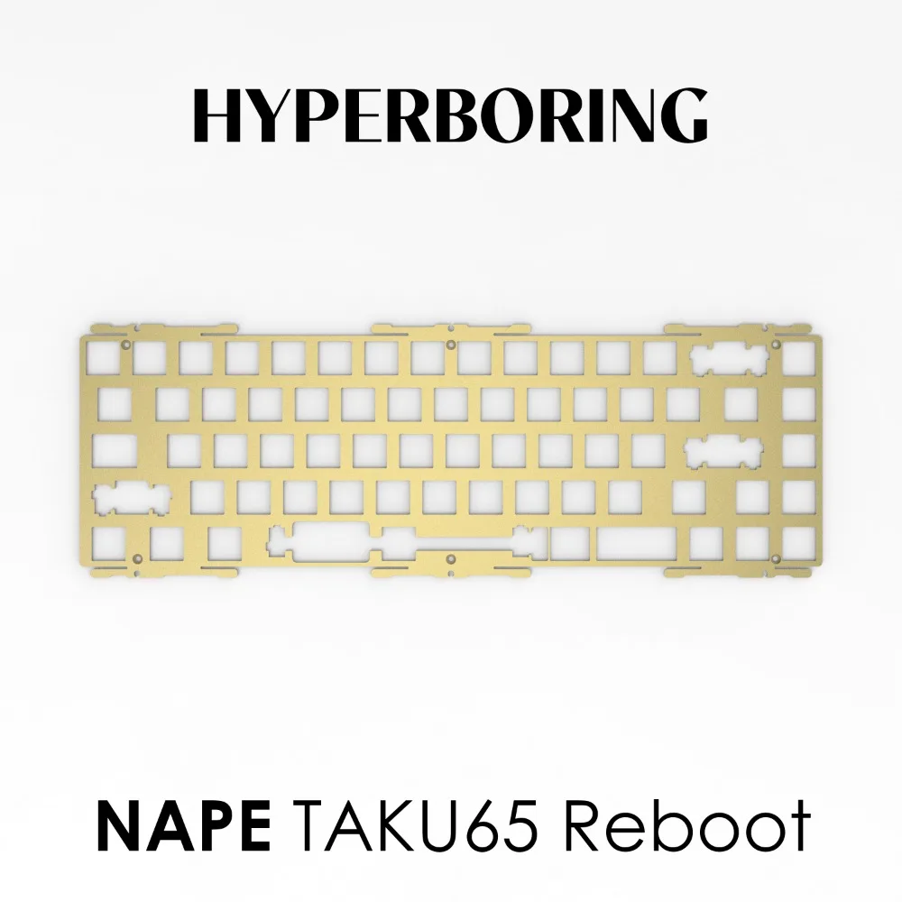 Nape Taku 65 Keyboard Plate PP PC Pom Alu FCFRP Fr4 Brass Positioning Plate Custom Gaming Mechanical Keyboard Accessories Diy
Nape Taku 65 Keyboard Plate PP PC Pom Alu FCFRP Fr4 Brass Positioning Plate Custom Gaming Mechanical Keyboard Accessories Diy