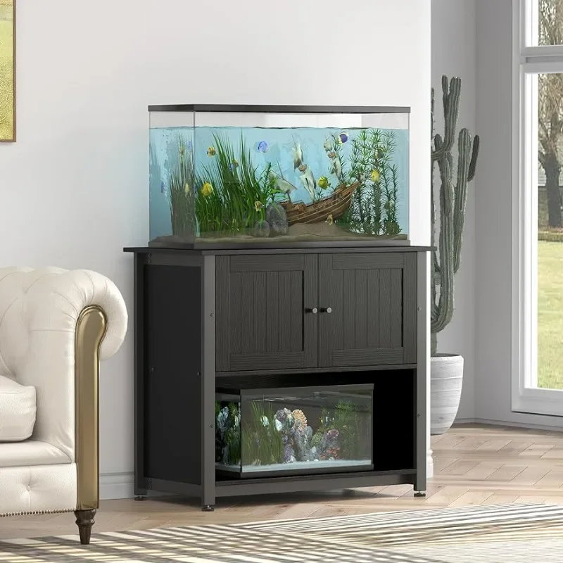 Tatub 40-50 Gallon Fish Tank Stand with Cabinet, Metal Aquarium Stand for Accessories Storage
Tatub 40-50 Gallon Fish Tank Stand with Cabinet, Metal Aquarium Stand for Accessories Storage