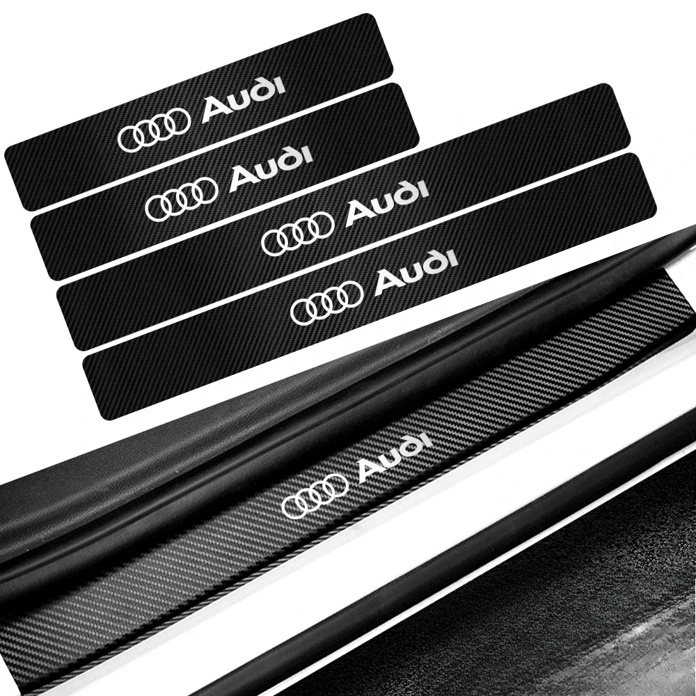 4pcs Car Door Sill Protector Stickers Carbon Fiber Threshold Decal For Audi A4 A1 A3 8V A6 C7 A5 A7 A8 Q3 Q5 Q7 TT Sline Quattro
4pcs Car Door Sill Protector Stickers Carbon Fiber Threshold Decal For Audi A4 A1 A3 8V A6 C7 A5 A7 A8 Q3 Q5 Q7 TT Sline Quattro