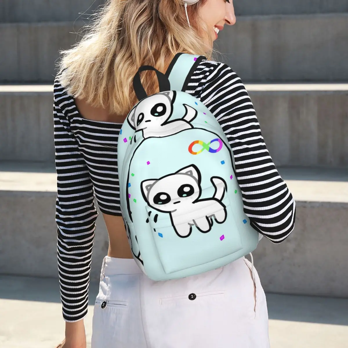 Cat TBH Creature Autism Creature Backpack Hot Sale Daypack Large Capacity Kids BookBag School Bag Shoulder Bags for Men Women
Cat TBH Creature Autism Creature Backpack Hot Sale Daypack Large Capacity Kids BookBag School Bag Shoulder Bags for Men Women