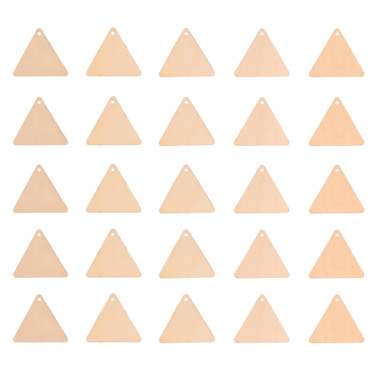 60 Pcs Decor Perforated Triangular Wood Chips DIY Crafts Accessories Wooden Ornaments Household Pendant Home Decorations Slice
60 Pcs Decor Perforated Triangular Wood Chips DIY Crafts Accessories Wooden Ornaments Household Pendant Home Decorations Slice
