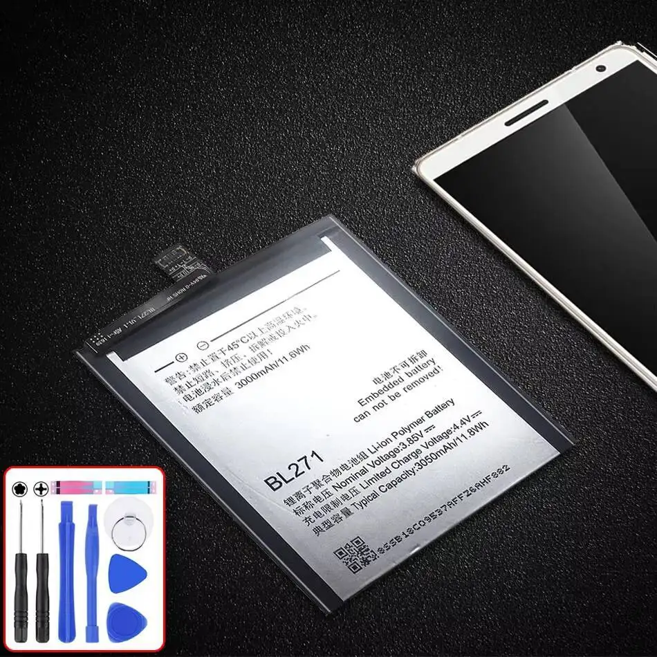 Reliable Power Supply BL271 3050Mah High Performance Mobile Phone Battery For Lenovo Edge Z2 X Zuk
Reliable Power Supply BL271 3050Mah High Performance Mobile Phone Battery For Lenovo Edge Z2 X Zuk