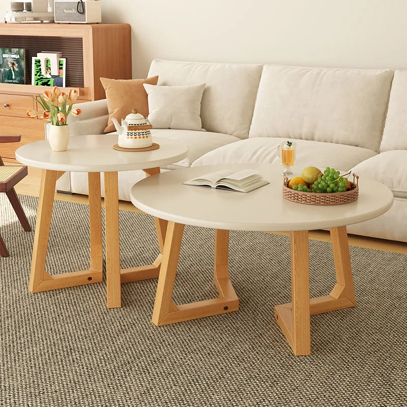 Modern Minimalist Coffee Table Wood Decoration Living Room Designer Simple Side Table Unique Round Couchtisch Home Furniture
Modern Minimalist Coffee Table Wood Decoration Living Room Designer Simple Side Table Unique Round Couchtisch Home Furniture