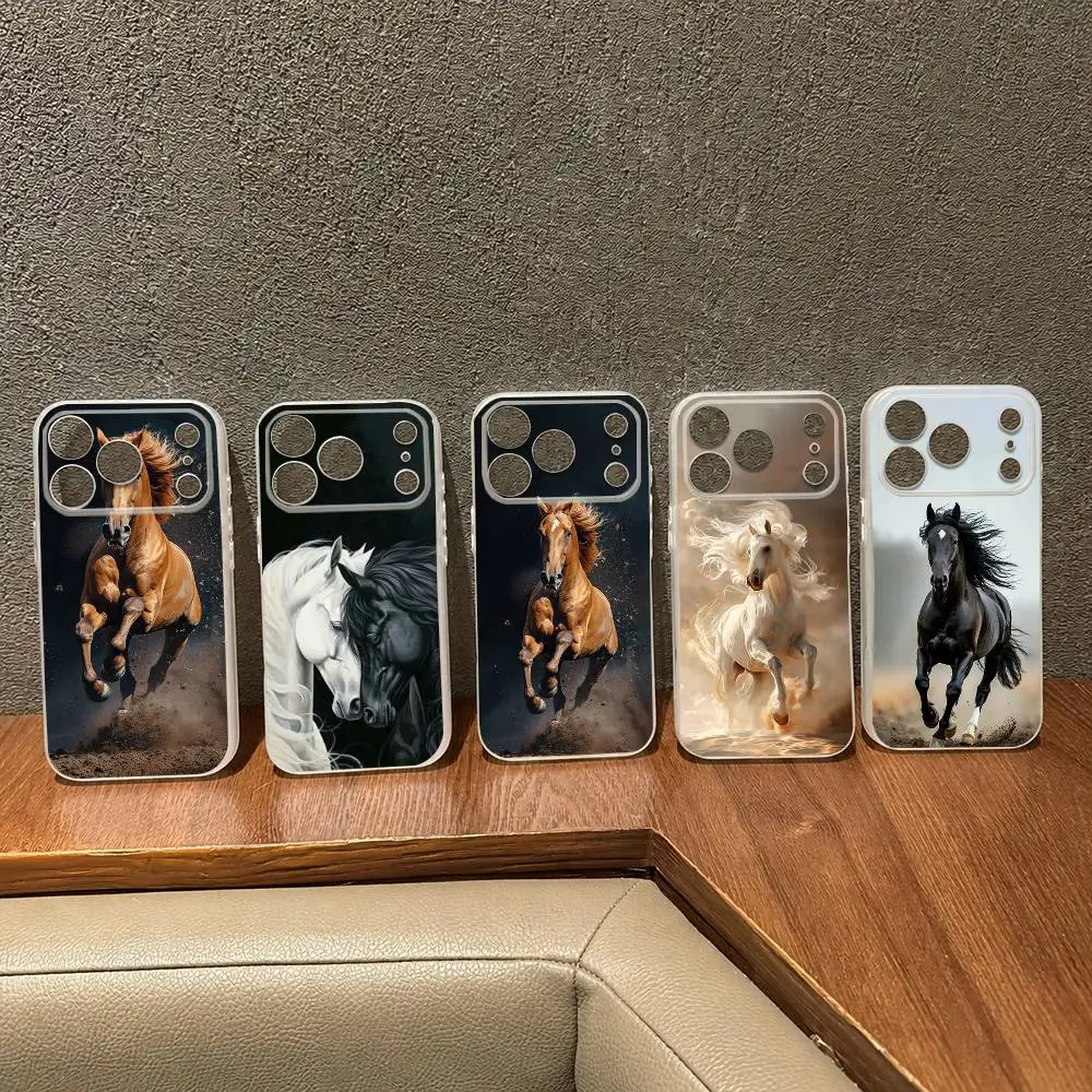 White Black Horses Galloping For Magsafe Wireless Charging Case for iPhone 17 16 14 15 Plus 13 12 Pro Max Air 11 TPU Soft Cover
White Black Horses Galloping For Magsafe Wireless Charging Case for iPhone 17 16 14 15 Plus 13 12 Pro Max Air 11 TPU Soft Cover