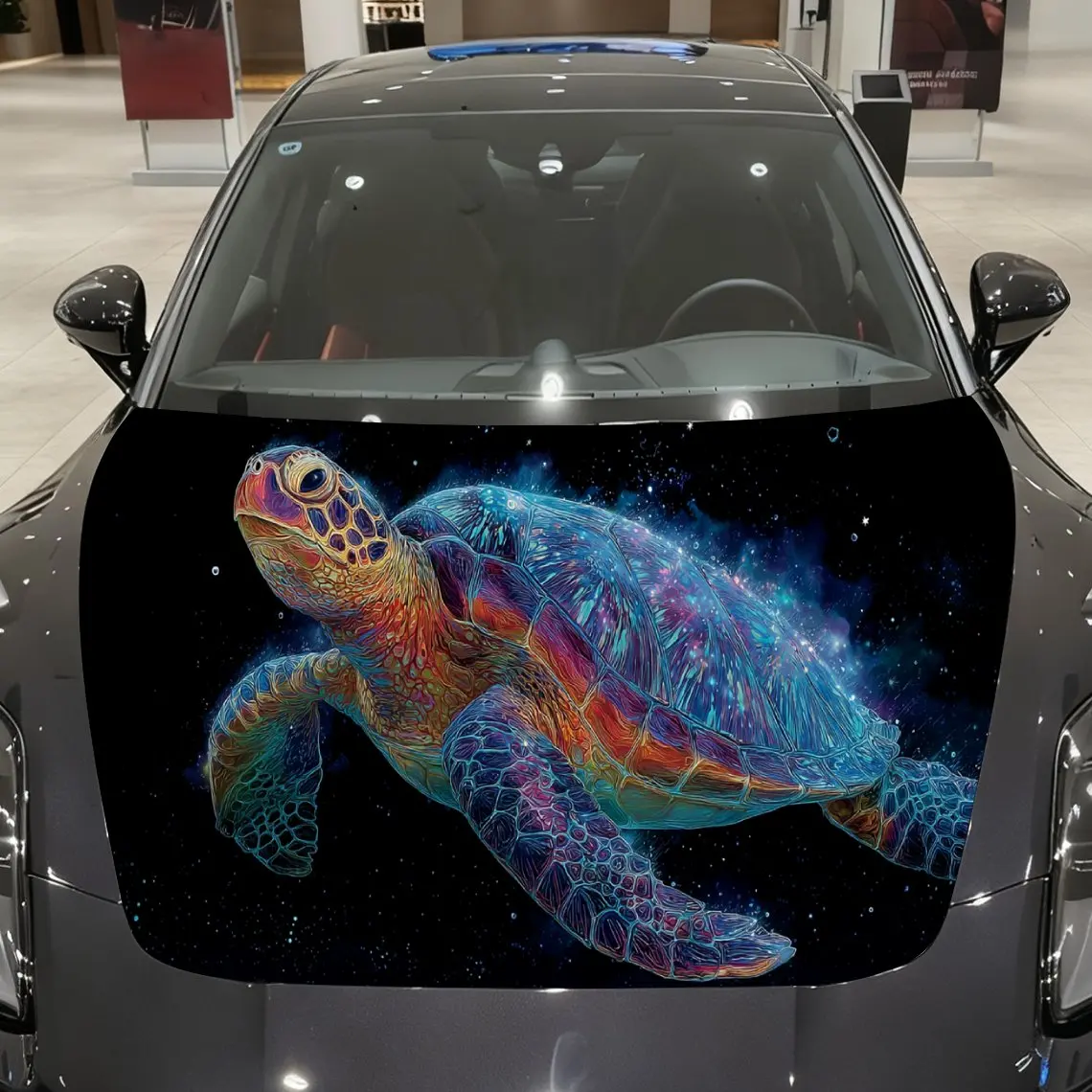 Mysterious Cosmic Sea Turtle Car Cover Sticker, Auto Hood Decal, Car Exterior Scratch Resistant Decal, Trendy Gift for Car Lover
Mysterious Cosmic Sea Turtle Car Cover Sticker, Auto Hood Decal, Car Exterior Scratch Resistant Decal, Trendy Gift for Car Lover