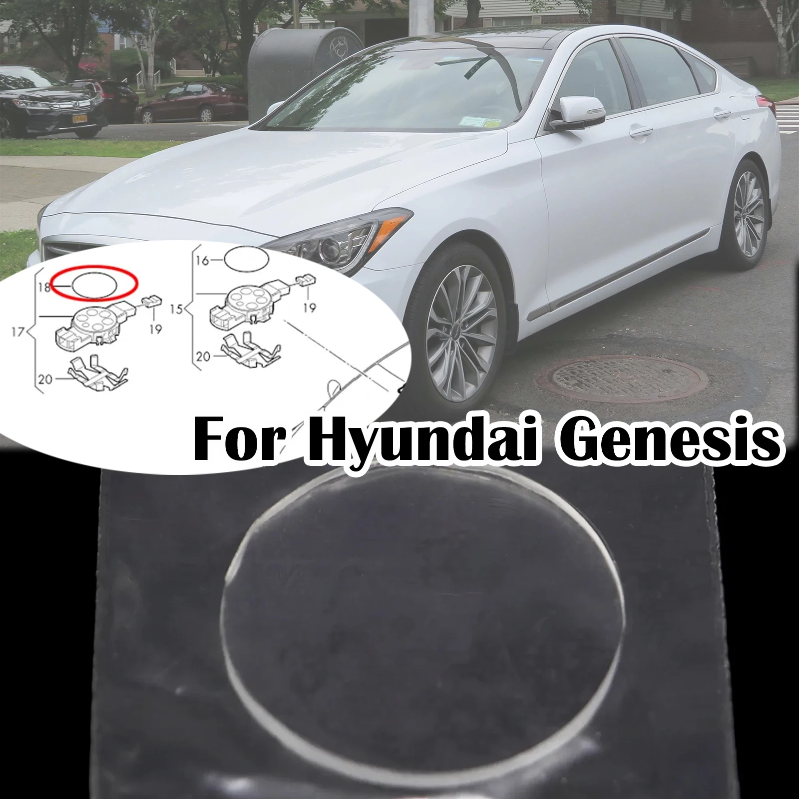 Rain Light Sensor Gel Pad For Hyundai Genesis G80 Adhesive Film Silicone Cushion Windscreen Chip Repair Kit Multi-Purpose Tape
Rain Light Sensor Gel Pad For Hyundai Genesis G80 Adhesive Film Silicone Cushion Windscreen Chip Repair Kit Multi-Purpose Tape