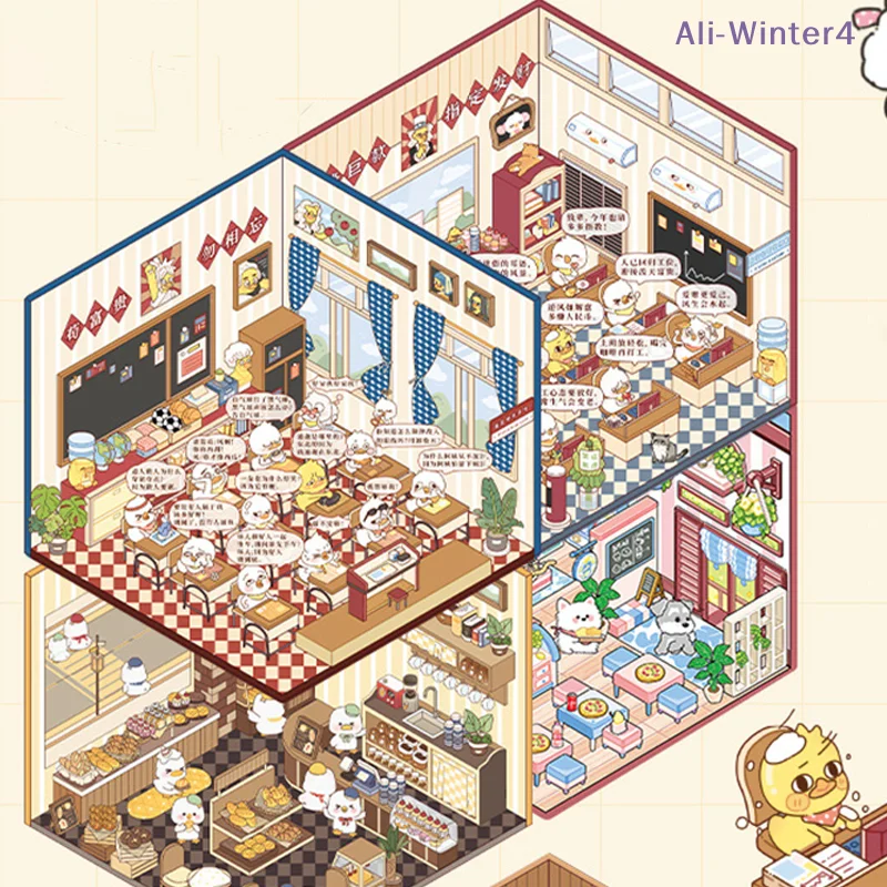 {Summer2} 1 набор: Книга наклеек с мультяшными пейзажами, 3D-сцены с домиками, карманные миниатюрные наклейки, подарки на день рождения
{Summer2} 1 набор: Книга наклеек с мультяшными пейзажами, 3D-сцены с домиками, карманные миниатюрные наклейки, подарки на день рождения