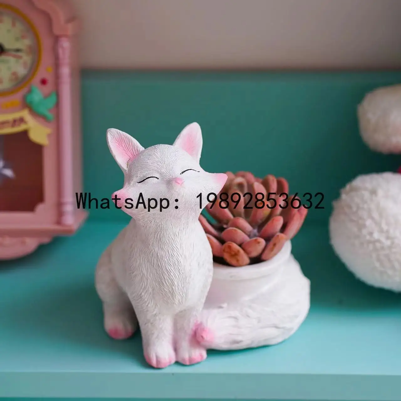 ZZ Outdoor Garden Creative Desktop Decoration Cute Fox Nine-Tailed Fox Succulent Flower Pot Ornament for Planting
ZZ Outdoor Garden Creative Desktop Decoration Cute Fox Nine-Tailed Fox Succulent Flower Pot Ornament for Planting