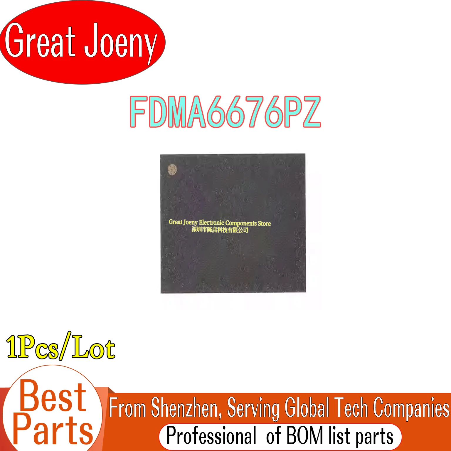 100% New Original D676 FDMA6676PZ IC Chipset WDFN-6
100% New Original D676 FDMA6676PZ IC Chipset WDFN-6
