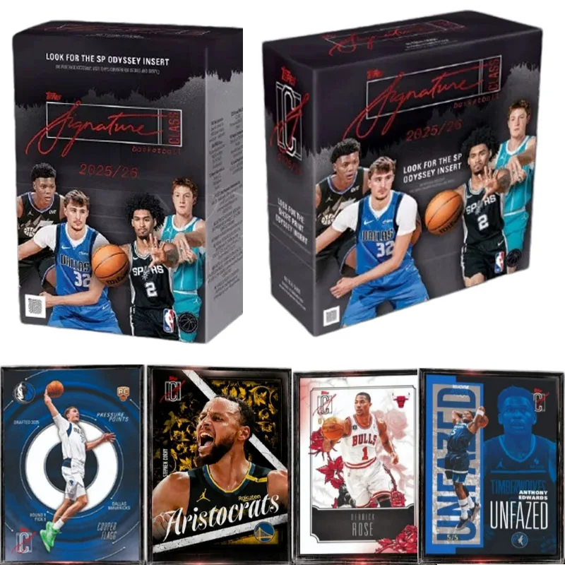 2025-26 Topps NBA Basketball Star Player Card Signature Class NBA Basketball Star Collectible Trading Cards Anime Cards Toy Gift
2025-26 Topps NBA Basketball Star Player Card Signature Class NBA Basketball Star Collectible Trading Cards Anime Cards Toy Gift