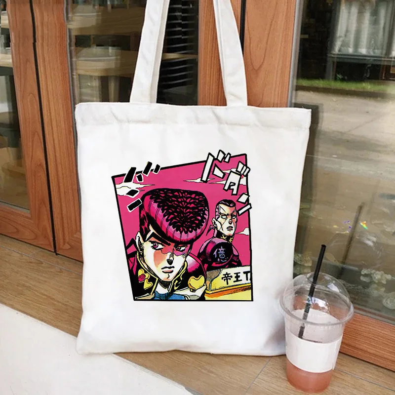 Jojo Bizarre Adventure аниме забавная модная сумка для покупок с принтом для отдыха ЭКО холщовая сумка складная многоразовая студенческая холщовая сумка подарок
Jojo Bizarre Adventure аниме забавная модная сумка для покупок с принтом для отдыха ЭКО холщовая сумка складная многоразовая студенческая холщовая сумка подарок
