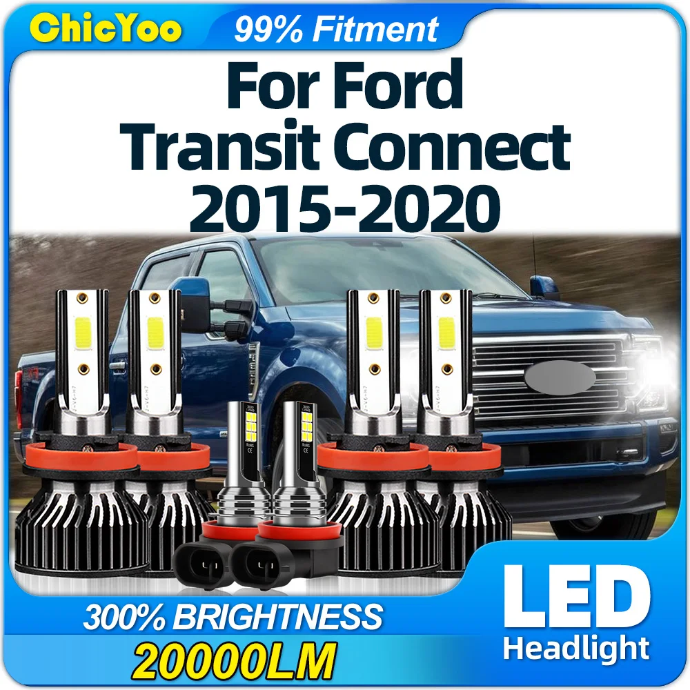 60000LM Canbus LED Headlight Bulbs 360W Super Bright Car Lights 12V For Ford Transit Connect 2015 2016 2017 2018 2019 2020
60000LM Canbus LED Headlight Bulbs 360W Super Bright Car Lights 12V For Ford Transit Connect 2015 2016 2017 2018 2019 2020