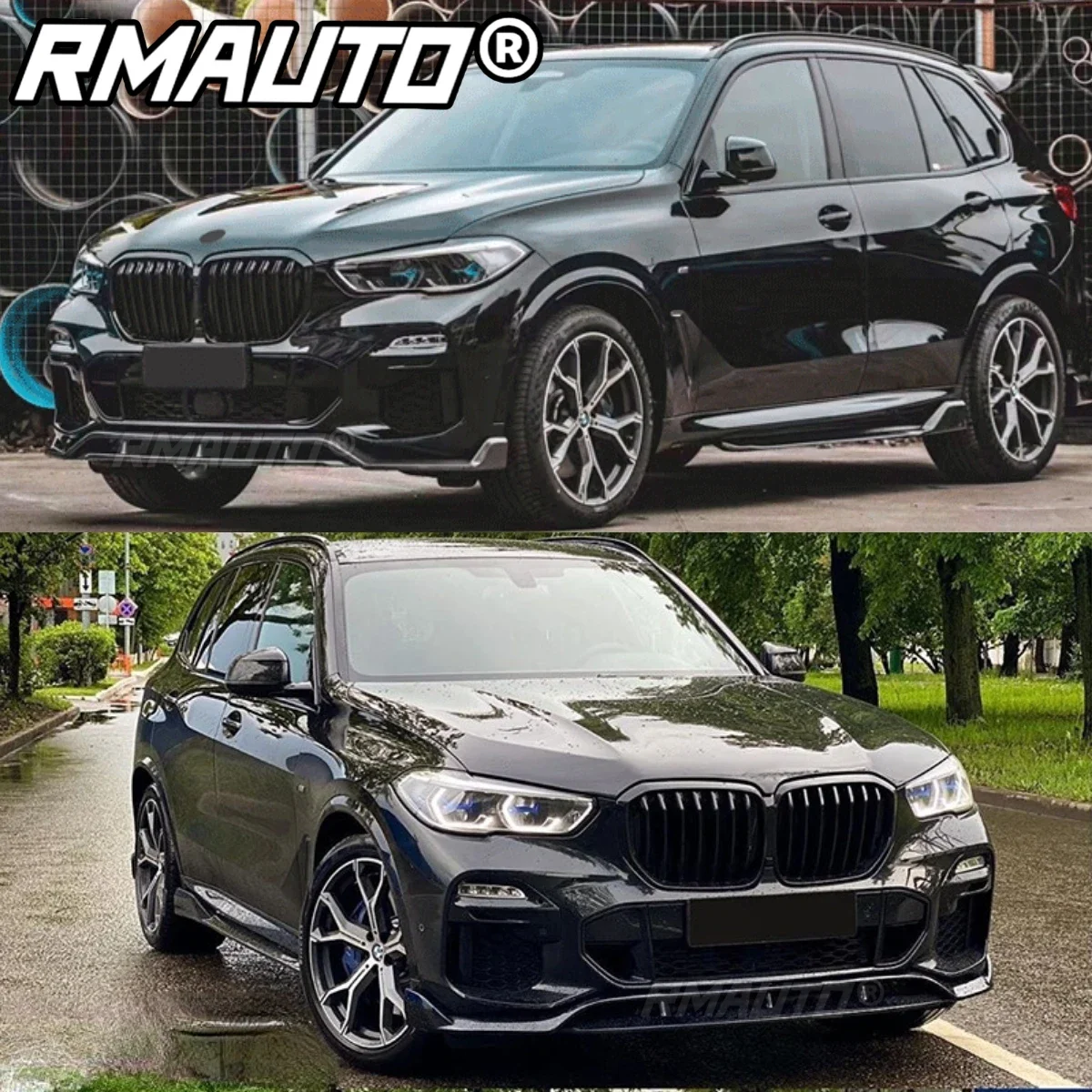X5 Car Front Bumper Spoiler Lip Splitter Bumper Guard Protector Body Kit For BMW X5 G05 2019-2022 Car Accessories Exterior Parts
X5 Car Front Bumper Spoiler Lip Splitter Bumper Guard Protector Body Kit For BMW X5 G05 2019-2022 Car Accessories Exterior Parts