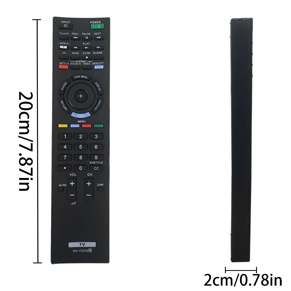 RM-YD059 LCD TV 3D Remote Control Compatible with RM-GD017 RM-GD019 RM-YD061 YD036 KDL32EX720 KDL32EX729 KDL40EX720 KDL40EX723 K
RM-YD059 LCD TV 3D Remote Control Compatible with RM-GD017 RM-GD019 RM-YD061 YD036 KDL32EX720 KDL32EX729 KDL40EX720 KDL40EX723 K