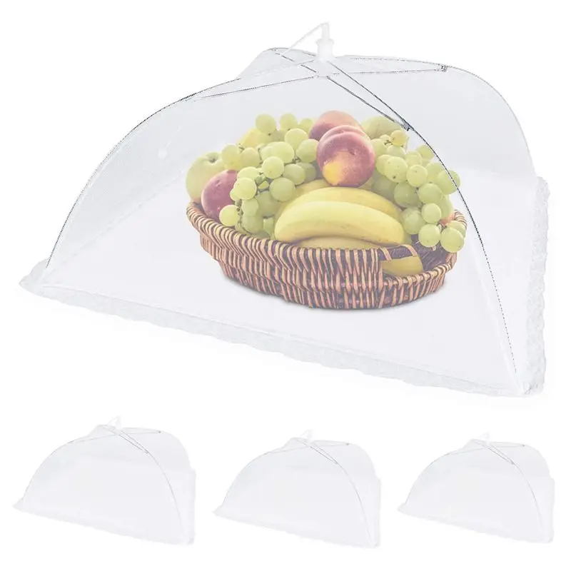 4 Pack Mesh Food Cover -14 Inch/16 Inch /17 Inch -Up Food Cover Tent Reusable&Collapsible Food Nets-A00E
4 Pack Mesh Food Cover -14 Inch/16 Inch /17 Inch -Up Food Cover Tent Reusable&Collapsible Food Nets-A00E