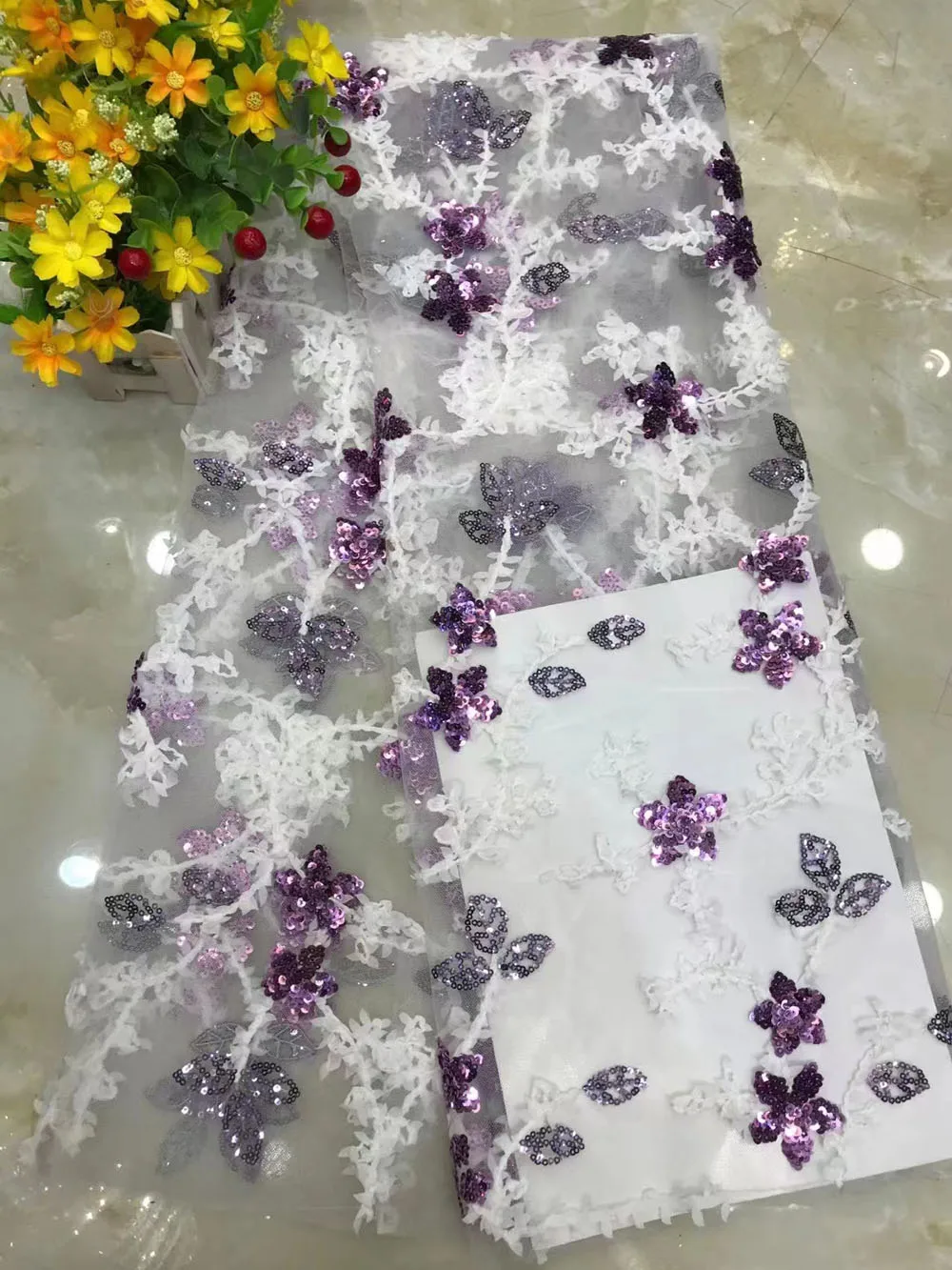 Sequin Lace Fabric Small Fresh Lace For Sewing DIY Design Dress Kids French Tulle Mesh Clothing Accessories 5 Yard Wholesale
Sequin Lace Fabric Small Fresh Lace For Sewing DIY Design Dress Kids French Tulle Mesh Clothing Accessories 5 Yard Wholesale