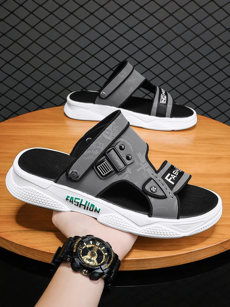 Men's Summer Sandals Soft Bottom Sports Slippers Driving Work Lightweight Water-Resistant Dual-Purpose Beach Shoes
Men's Summer Sandals Soft Bottom Sports Slippers Driving Work Lightweight Water-Resistant Dual-Purpose Beach Shoes