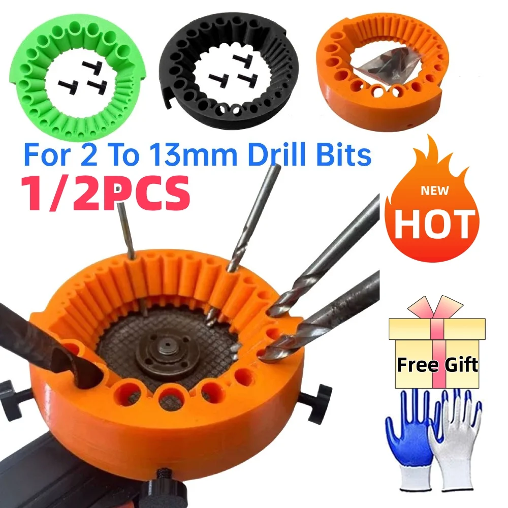 1-2pcs Drill Bit Grinding Sharpener Power Polishing Grinding Tool 125mm Angle Grinder Powered Tool Parts For 2-13mm Drill Bits
1-2pcs Drill Bit Grinding Sharpener Power Polishing Grinding Tool 125mm Angle Grinder Powered Tool Parts For 2-13mm Drill Bits