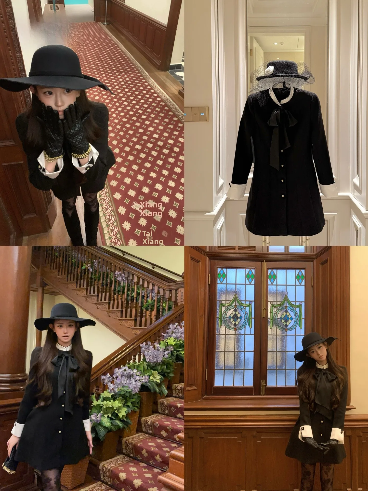 Audrey Holiday Atmosphere Rich Girl Black Small Fragrance Style Dress Waist Cinched Woolen Skirt Sweet Style Princess Fit Type
Audrey Holiday Atmosphere Rich Girl Black Small Fragrance Style Dress Waist Cinched Woolen Skirt Sweet Style Princess Fit Type