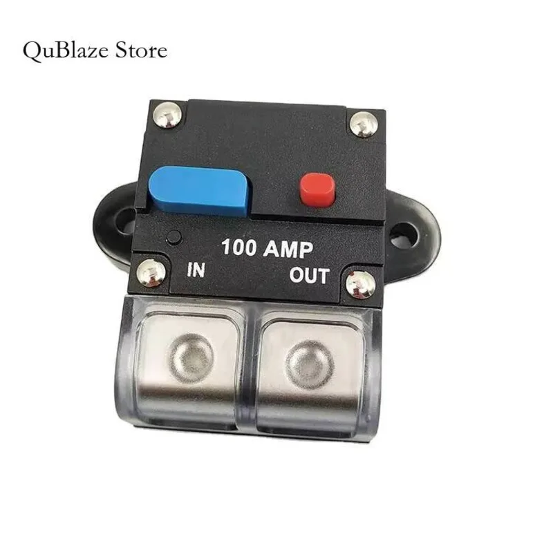 30A-300A Resettable 12V-48V Self Recovery Circuit Breaker Manual Reset Button For Car Audio And Amps Protection 
30A-300A Resettable 12V-48V Self Recovery Circuit Breaker Manual Reset Button For Car Audio And Amps Protection