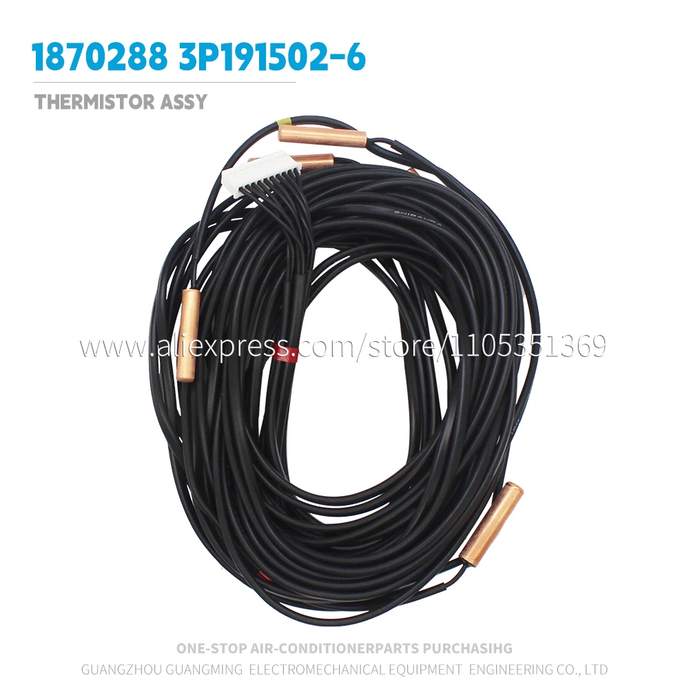 New Thermistor Assy 1870288 3P191502-6 For Daikin VRV Outdoor Unit RHSQ10PY1 RHSQ8PY1E R2/4/5/6/7T hvac original accessory
New Thermistor Assy 1870288 3P191502-6 For Daikin VRV Outdoor Unit RHSQ10PY1 RHSQ8PY1E R2/4/5/6/7T hvac original accessory