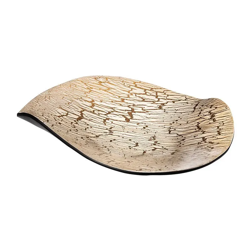 Modern new Chinese minimalist creative decorative tray ornament model room dining room living room coffee table desktop 
Modern new Chinese minimalist creative decorative tray ornament model room dining room living room coffee table desktop