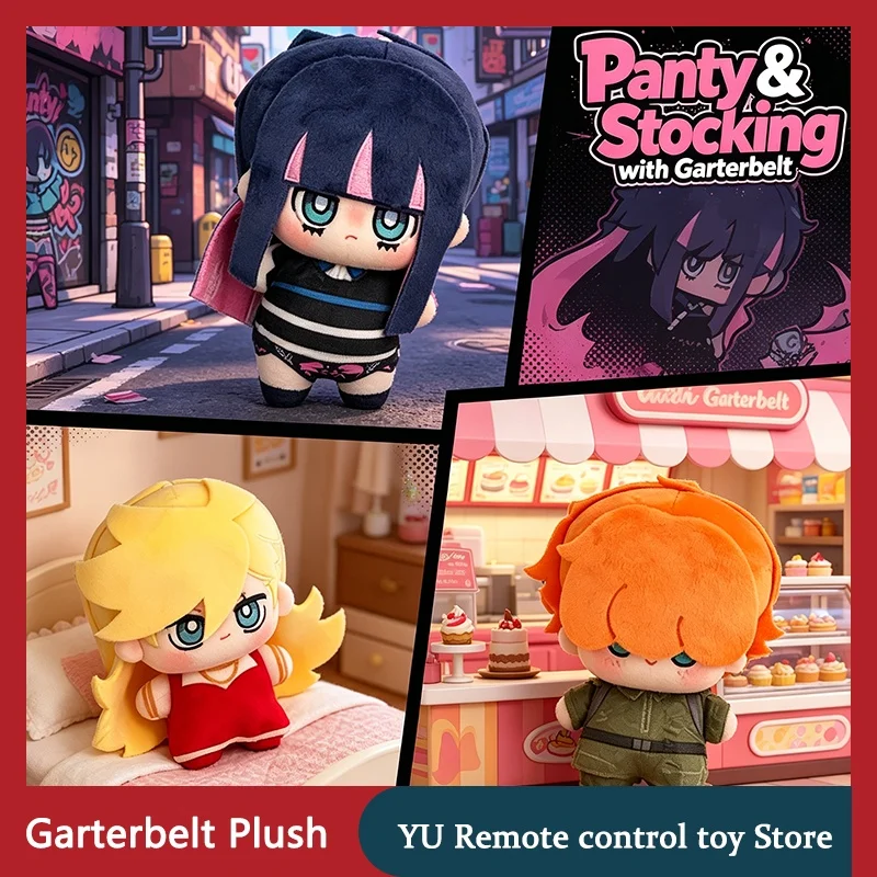 Genuine Panty And Stocking With Garterbelt Plush Toy Anime Peripheral Plush Doll Kawaii Ornament Birthday Gift For Fans
Genuine Panty And Stocking With Garterbelt Plush Toy Anime Peripheral Plush Doll Kawaii Ornament Birthday Gift For Fans