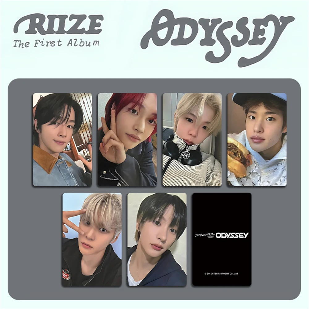 6Pcs/Set KPOP RIIZE ODYSSEY Album Photocard Two-Sided Paper Postcard SHOTARO SOHEE ANTON WONBIN EUNSEOK HD Lomo Cards Fans Gifts
6Pcs/Set KPOP RIIZE ODYSSEY Album Photocard Two-Sided Paper Postcard SHOTARO SOHEE ANTON WONBIN EUNSEOK HD Lomo Cards Fans Gifts