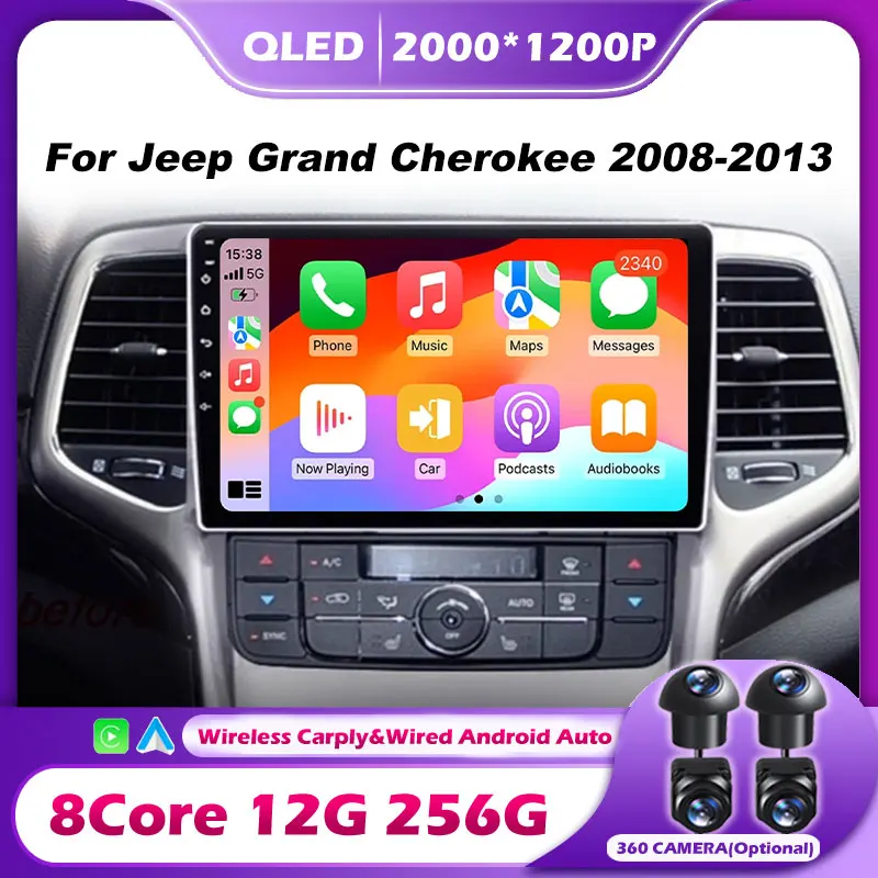 9-дюймовый мультимедийный стереоплеер с Android 16 OS для Jeep Grand Cherokee 2008-2013 годов выпуска, навигация GPS, автомагнитола
9-дюймовый мультимедийный стереоплеер с Android 16 OS для Jeep Grand Cherokee 2008-2013 годов выпуска, навигация GPS, автомагнитола