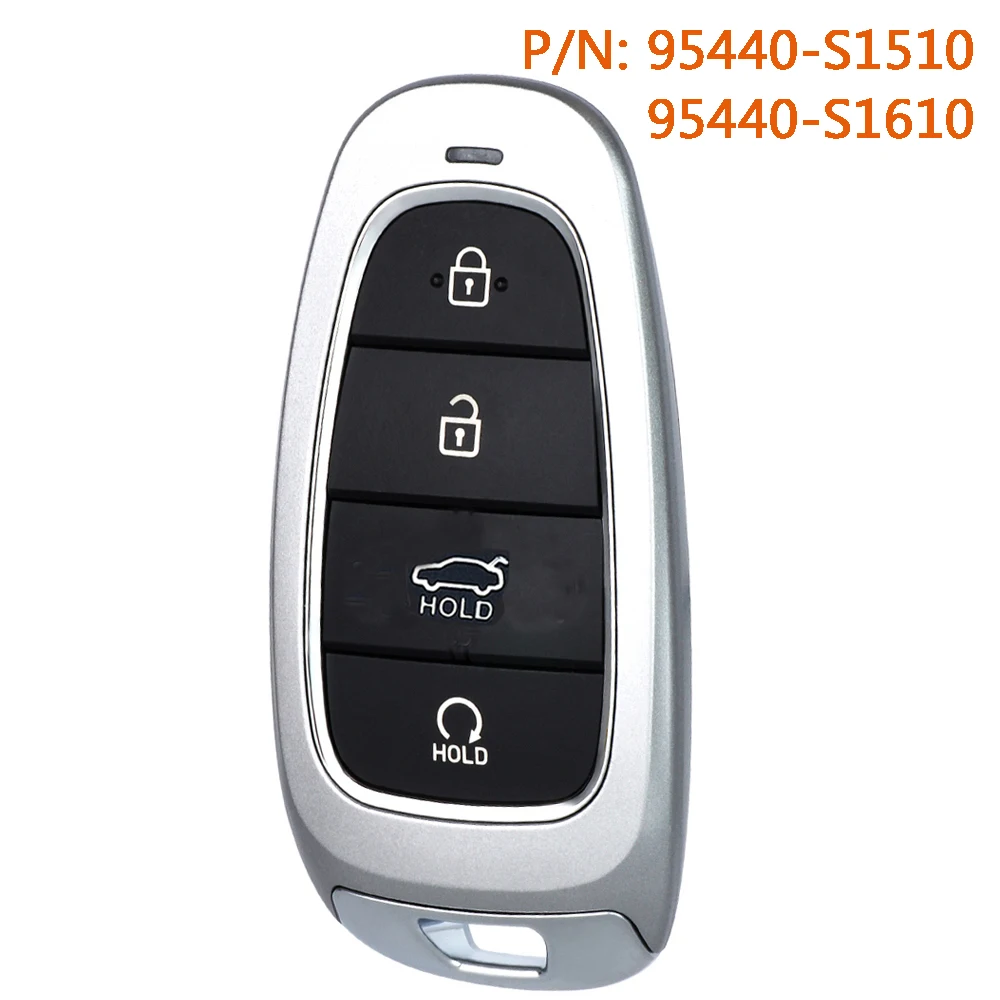 KEYECU 95440-S1510 95440-S1610 Smart Remote Key Fob for Hyundai Santa Fe 2021 2022 2023 2024 TQ8-FOB-4F26 433MHz 4 Buttons
KEYECU 95440-S1510 95440-S1610 Smart Remote Key Fob for Hyundai Santa Fe 2021 2022 2023 2024 TQ8-FOB-4F26 433MHz 4 Buttons