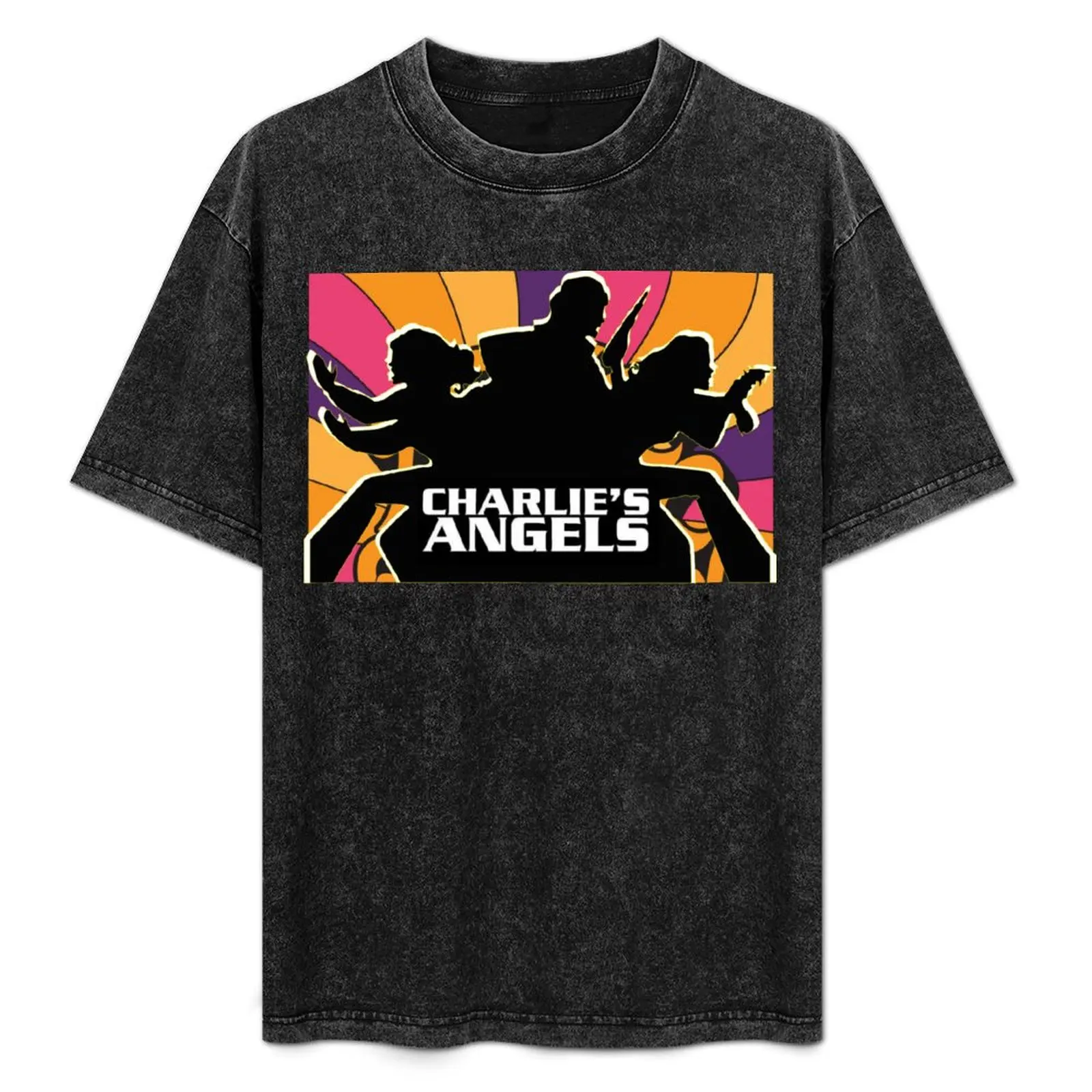 Charlie's Anglels Vintage T-Shirt All Weather Casual Short Sleeve
Charlie's Anglels Vintage T-Shirt All Weather Casual Short Sleeve