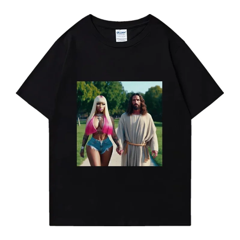 Rapper Nicki Minaj Historical Graphics T Shirt Unisex vintage oversized Hip Hop short sleeve T-shirts Men Women 100% Cotton Tops
Rapper Nicki Minaj Historical Graphics T Shirt Unisex vintage oversized Hip Hop short sleeve T-shirts Men Women 100% Cotton Tops