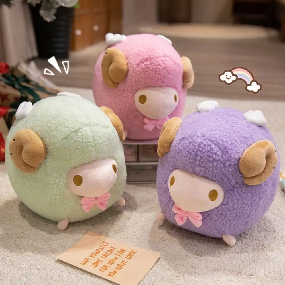 Purple Color Round Sheep Plush Doll Green Color Pink Color Argali Goat Plush Toy Cute Design 25cm Sheep Plush Pillow
Purple Color Round Sheep Plush Doll Green Color Pink Color Argali Goat Plush Toy Cute Design 25cm Sheep Plush Pillow