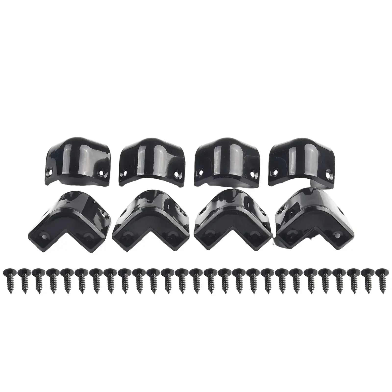 8 Pcs Guitar AMP Corners Practical 4 Front 4 Rear Black Plastic Guitar AMP Cabinet Corner Guitar Protection Corner Parts
8 Pcs Guitar AMP Corners Practical 4 Front 4 Rear Black Plastic Guitar AMP Cabinet Corner Guitar Protection Corner Parts